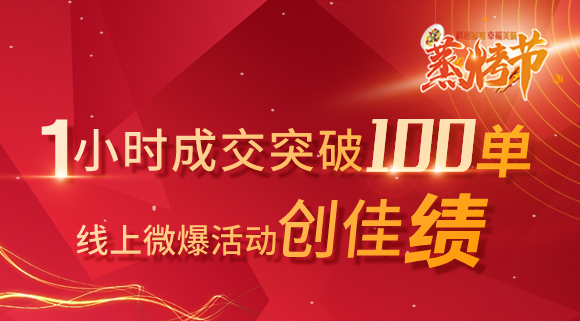 科恩蒸烤節(jié) | 線上微爆創(chuàng)佳績(jī)，1小時(shí)成交115單！